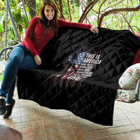 This Is America Patriotic Skull Quilt - Wonder Print Shop