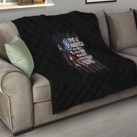 This Is America Patriotic Skull Quilt - Wonder Print Shop