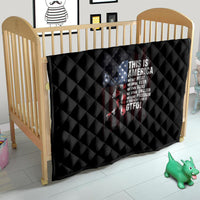 This Is America Patriotic Skull Quilt - Wonder Print Shop