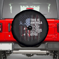 This Is America Patriotic Skull Spare Tire Cover - Wonder Print Shop