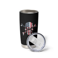 This Is America Patriotic Skull Tumbler Cup - Wonder Print Shop
