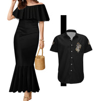 Don't Try To Figure Me Out Couples Matching Mermaid Dress and Hawaiian Shirt - Wonder Print Shop