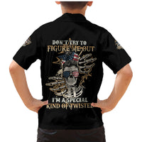 Don't Try To Figure Me Out Family Matching Mermaid Dress and Hawaiian Shirt - Wonder Print Shop