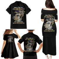 Don't Try To Figure Me Out Family Matching Puletasi Dress and Hawaiian Shirt - Wonder Print Shop