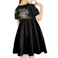 Don't Try To Figure Me Out Kid Short Sleeve Dress - Wonder Print Shop