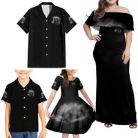 I Can't Go To Hell Reaper Bat Family Matching Off Shoulder Maxi Dress and Hawaiian Shirt - Wonder Print Shop