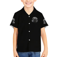 I Can't Go To Hell Reaper Bat Family Matching Off Shoulder Short Dress and Hawaiian Shirt - Wonder Print Shop