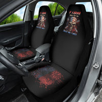 If Karma Doesn't Hit You Trust Me I Will Car Seat Cover - Wonder Print Shop