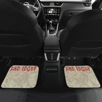 Stuck Between Idk Idc And Idgaf Skull Car Mats - Wonder Print Shop