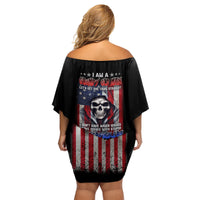 I Am A Grumpy Old Man Family Matching Off Shoulder Short Dress and Hawaiian Shirt - Wonder Print Shop