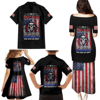 I Am A Grumpy Old Man Family Matching Puletasi Dress and Hawaiian Shirt - Wonder Print Shop