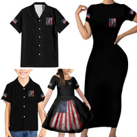 I Am A Grumpy Old Man Family Matching Short Sleeve Bodycon Dress and Hawaiian Shirt - Wonder Print Shop