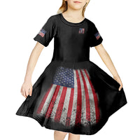 I Am A Grumpy Old Man Kid Short Sleeve Dress - Wonder Print Shop