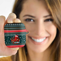 Merry Octomas Christmas AirPods Case Xmas Holiday Patterns - Wonder Print Shop