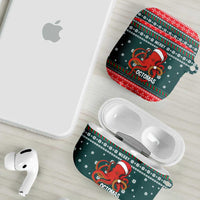 Merry Octomas Christmas AirPods Case Xmas Holiday Patterns - Wonder Print Shop