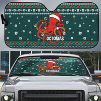 Merry Octomas Christmas Auto Sun Shade Xmas Holiday Patterns - Wonder Print Shop