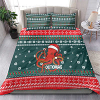 Merry Octomas Christmas Bedding Set Xmas Holiday Patterns - Wonder Print Shop