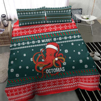 Merry Octomas Christmas Bedding Set Xmas Holiday Patterns - Wonder Print Shop