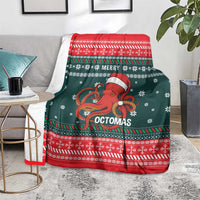 Merry Octomas Christmas Blanket Xmas Holiday Patterns - Wonder Print Shop