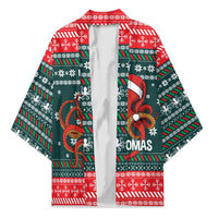 Merry Octomas Christmas Kimono Xmas Holiday Patterns - Wonder Print Shop