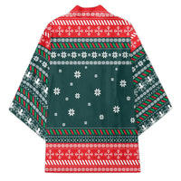 Merry Octomas Christmas Kimono Xmas Holiday Patterns - Wonder Print Shop