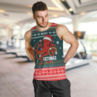 Merry Octomas Christmas Men Tank Top Xmas Holiday Patterns - Wonder Print Shop