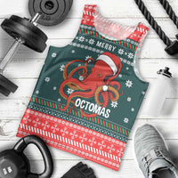 Merry Octomas Christmas Men Tank Top Xmas Holiday Patterns - Wonder Print Shop