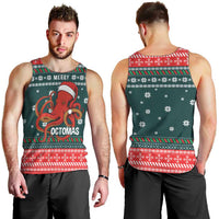 Merry Octomas Christmas Men Tank Top Xmas Holiday Patterns - Wonder Print Shop