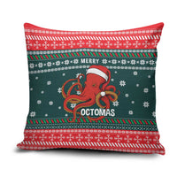 Merry Octomas Christmas Pillow Cover Xmas Holiday Patterns - Wonder Print Shop