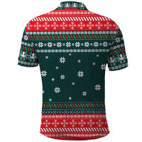 Merry Octomas Christmas Polo Shirt Xmas Holiday Patterns - Wonder Print Shop