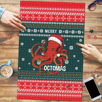 Merry Octomas Christmas Puzzle Xmas Holiday Patterns - Wonder Print Shop