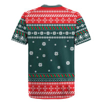 Merry Octomas Christmas Rugby Jersey Xmas Holiday Patterns - Wonder Print Shop