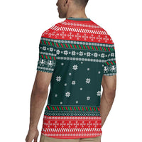 Merry Octomas Christmas Rugby Jersey Xmas Holiday Patterns - Wonder Print Shop