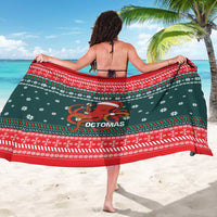 Merry Octomas Christmas Sarong Xmas Holiday Patterns - Wonder Print Shop