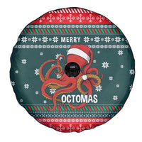 Merry Octomas Christmas Spare Tire Cover Xmas Holiday Patterns - Wonder Print Shop