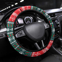 Merry Octomas Christmas Steering Wheel Cover Xmas Holiday Patterns - Wonder Print Shop