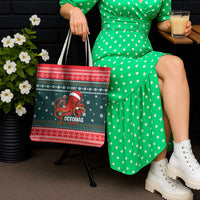 Merry Octomas Christmas Tote Bag Xmas Holiday Patterns - Wonder Print Shop