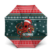 Merry Octomas Christmas Umbrella Xmas Holiday Patterns - Wonder Print Shop