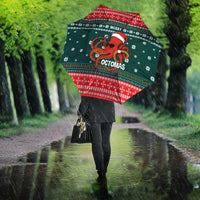 Merry Octomas Christmas Umbrella Xmas Holiday Patterns - Wonder Print Shop