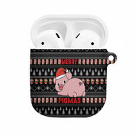 Merry Pigmas Christmas AirPods Case Xmas Holiday Patterns - Wonder Print Shop