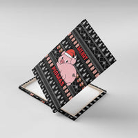 Merry Pigmas Christmas Canvas Wall Art Xmas Holiday Patterns - Wonder Print Shop