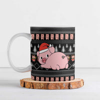 Merry Pigmas Christmas Ceramic Mug Xmas Holiday Patterns - Wonder Print Shop