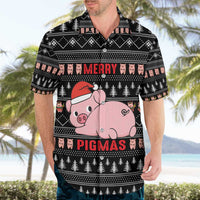 Merry Pigmas Christmas Hawaiian Shirt Xmas Holiday Patterns - Wonder Print Shop