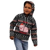 Merry Pigmas Christmas Kid Hoodie Xmas Holiday Patterns - Wonder Print Shop