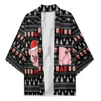 Merry Pigmas Christmas Kimono Xmas Holiday Patterns - Wonder Print Shop