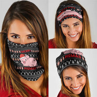 Merry Pigmas Christmas Neck Gaiter Xmas Holiday Patterns - Wonder Print Shop