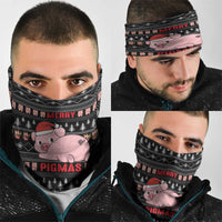 Merry Pigmas Christmas Neck Gaiter Xmas Holiday Patterns - Wonder Print Shop