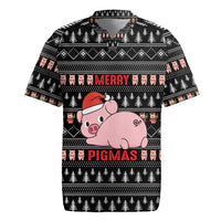 Merry Pigmas Christmas Rugby Jersey Xmas Holiday Patterns - Wonder Print Shop
