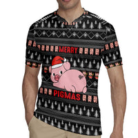 Merry Pigmas Christmas Rugby Jersey Xmas Holiday Patterns - Wonder Print Shop
