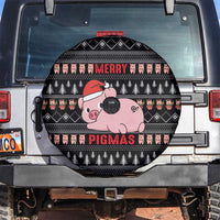 Merry Pigmas Christmas Spare Tire Cover Xmas Holiday Patterns - Wonder Print Shop